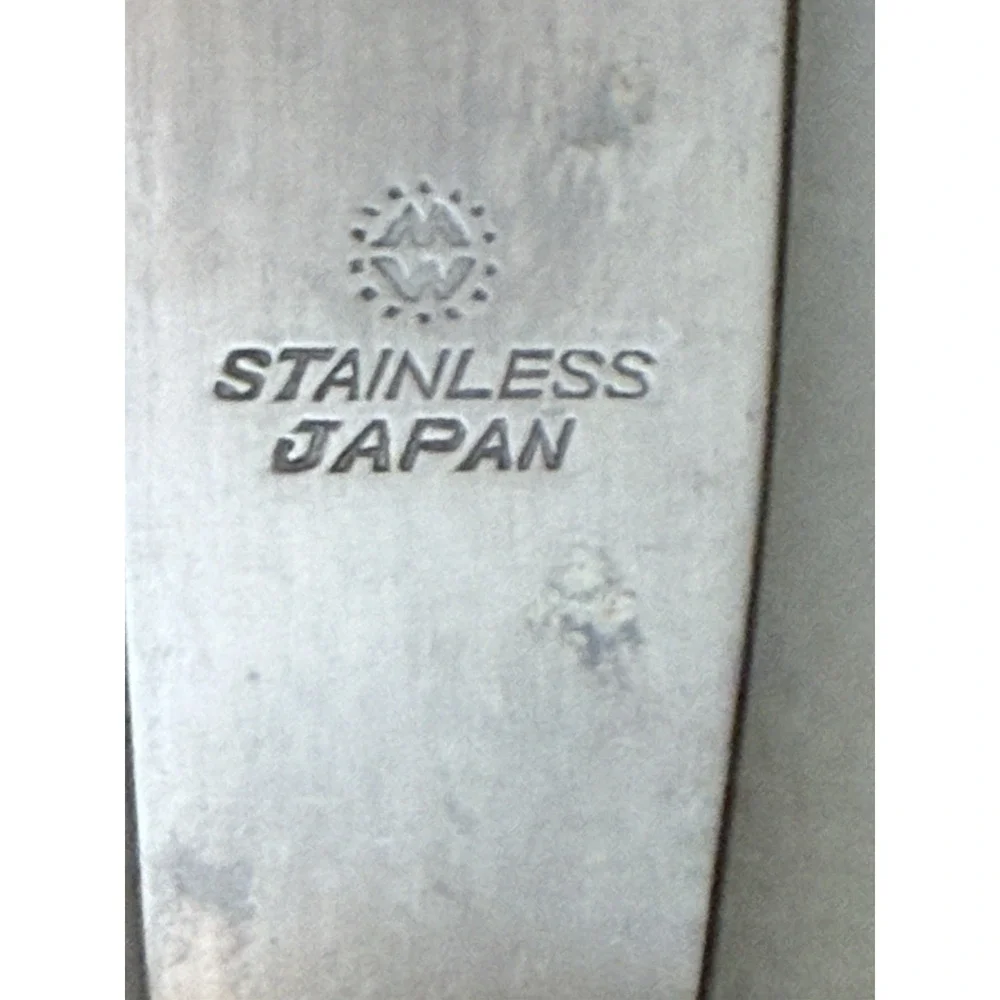 Lot of 6 Vintage Montgomery Ward Stainless Japan 9